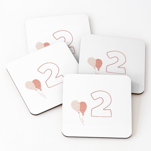 Item preview, 2nd Birthday with Balloons designed and sold by UnicornTrinity.