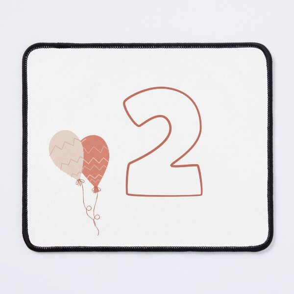 Item preview, 2nd Birthday with Balloons designed and sold by UnicornTrinity.