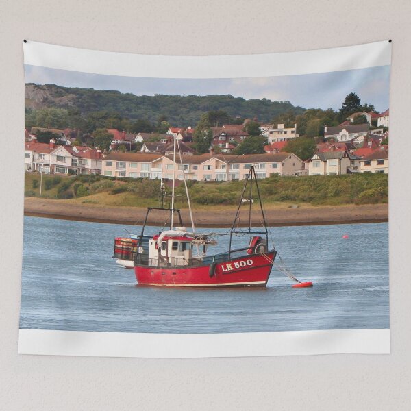 Item preview, Fishing boat, Conwy, Wales designed and sold by FranWest.