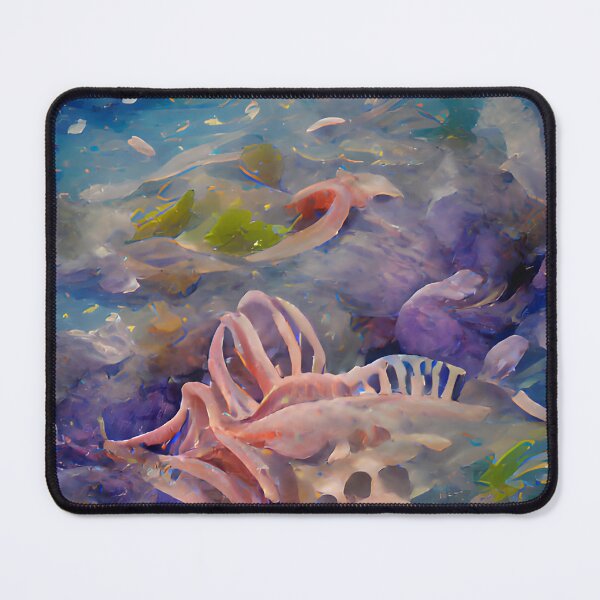 Item preview, Underwater Ocean Watercolor Dream Art designed and sold by Holisticfox.