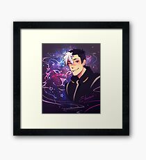 Space Daddy Framed Print