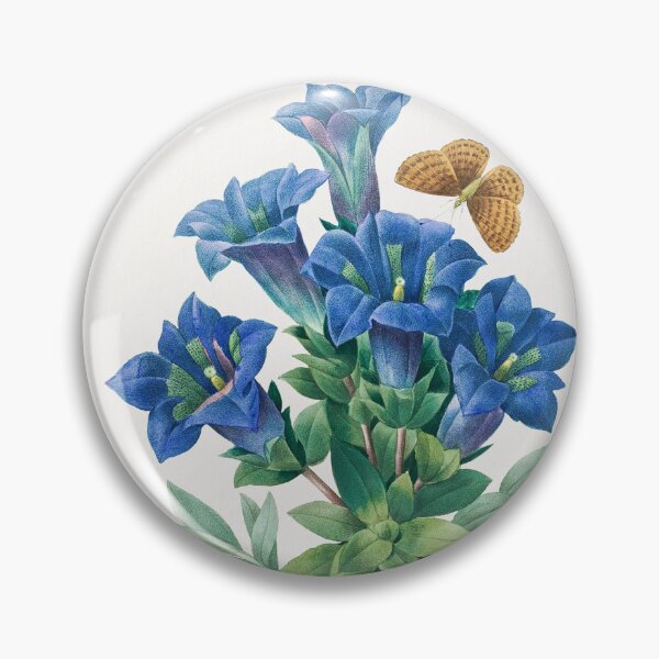 Item preview, Pierre-Joseph Redouté: Gentiana Acaulis (1759–1840). designed and sold by 0Serendipity0.