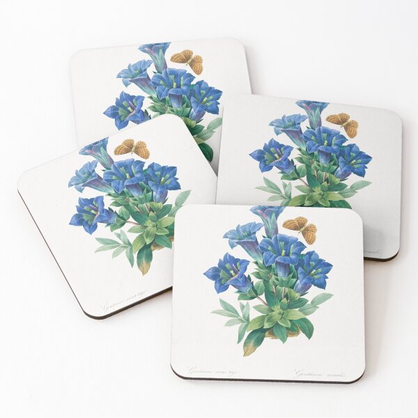 Item preview, Pierre-Joseph Redouté: Gentiana Acaulis (1759–1840). designed and sold by 0Serendipity0.