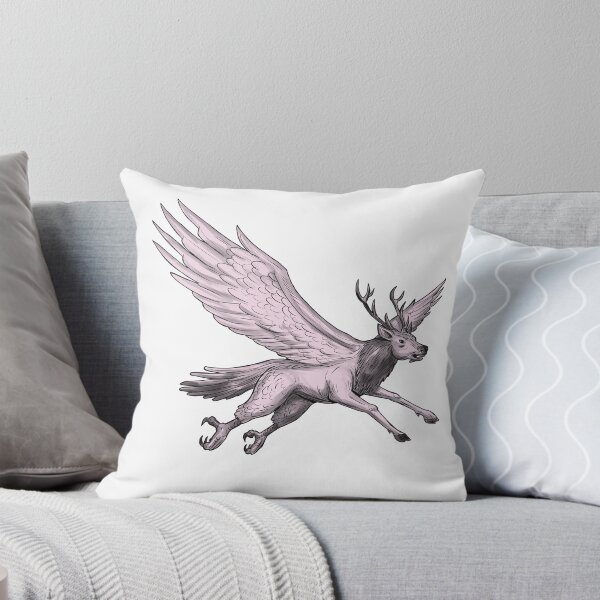 Item preview, Peryton Flying Side Tattoo designed and sold by patrimonio.