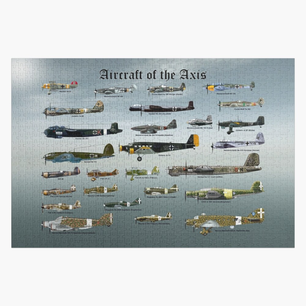 Eurographics World War I & II Vintage Posters - 1000 Piece Puzzle