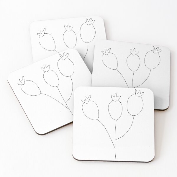 Item preview, One Line minimalist flower Drawing - minimalist line art, abstract line art design designed and sold by Softlife.