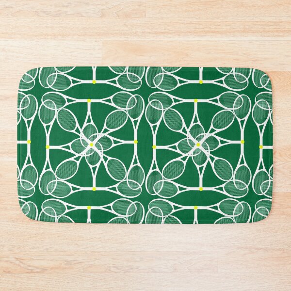 Item preview, Tennis Racket Square Pattern - White designed and sold by JoanNinjaHen.