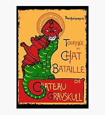 Chat Bataille Photographic Print