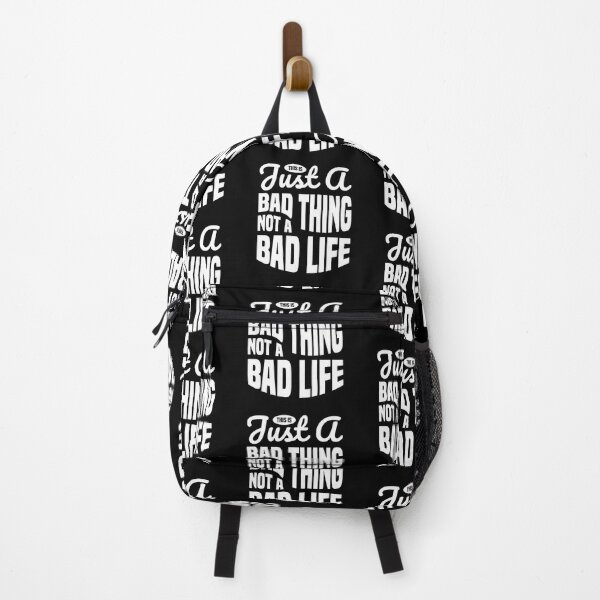 Item preview, This is just a Bad Thing Not a Bad Life Always Think To Be Positive Aspire To Inspire Before The Expire Funny Saying Happy Life Apparel Essential Motivation Inspiration Joy Mood designed and sold by DesignByHeartUK.