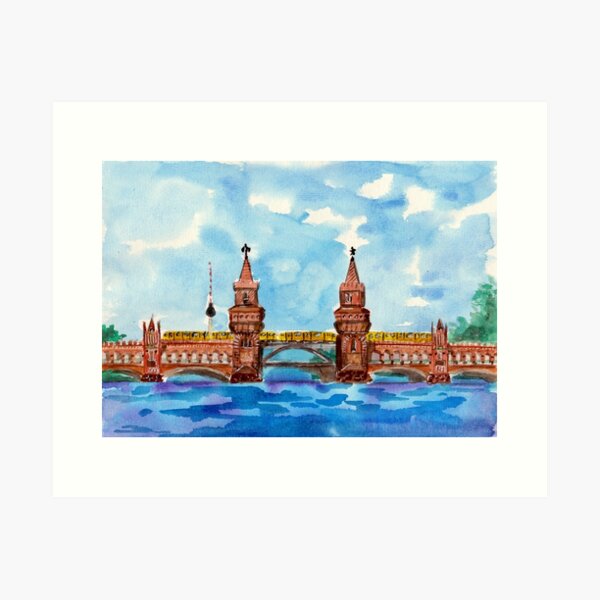Artikel-Vorschau von Oberbaumbrücke Berlin, designt und verkauft von Sebastian Grafmann.