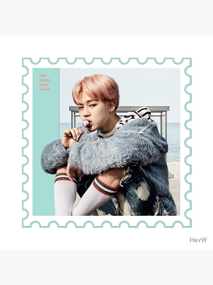 OFFICIAL BTS JIMIN YOU NEVER WALK ALONE (YNWA) PHOTO CARD