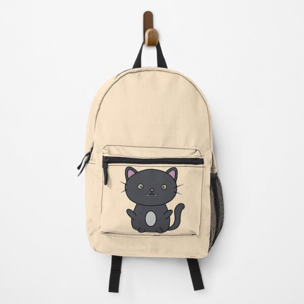 Item preview, Cute dark gray cat shows teeth - vampire designed and sold by xP42.