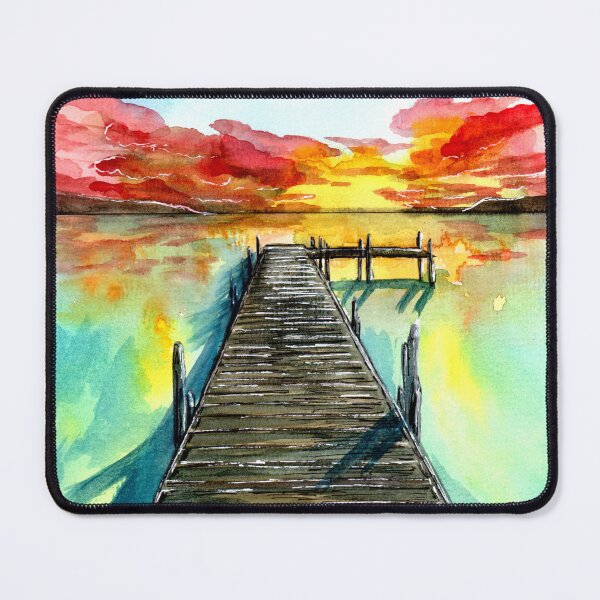 Item preview, Lake View Sunrise designed and sold by Sebastian Grafmann.