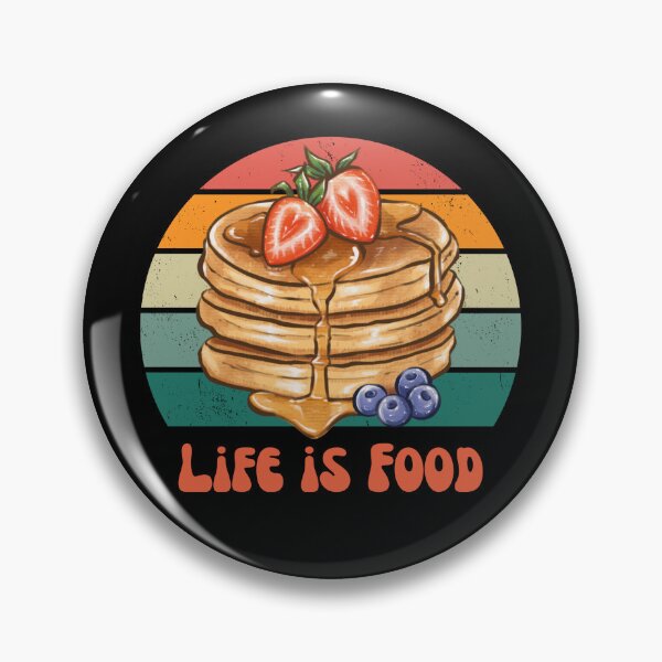 Item preview, Life Is Food | Pancakes designed and sold by SpeakLifeHQ.