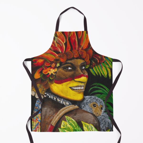 Item preview, Papua New Guinea Highlands Dancer designed and sold by MerkabArt.