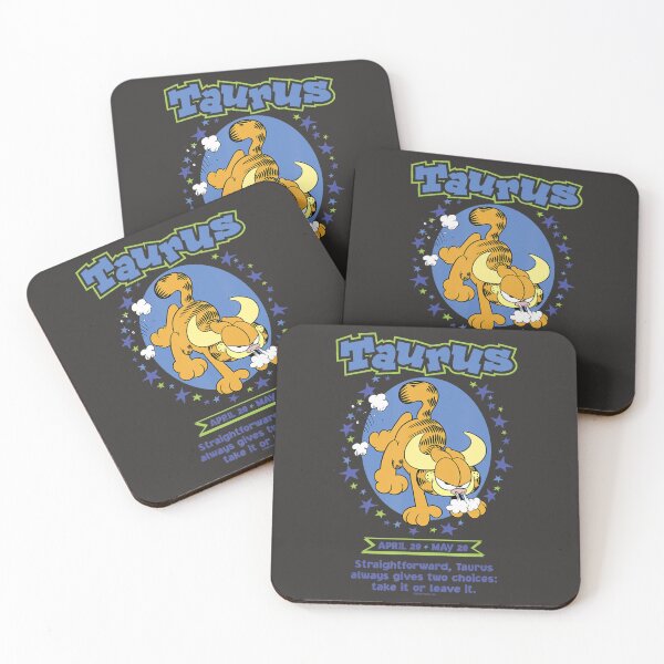 Item preview, Garfield Taurus Zodiac Sign Horoscope Humor  designed and sold by worstzidekm.