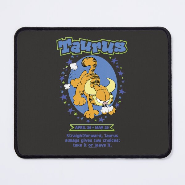 Item preview, Garfield Taurus Zodiac Sign Horoscope Humor designed and sold by worstzidekm.