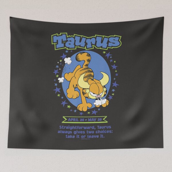 Item preview, Garfield Taurus Zodiac Sign Horoscope Humor  designed and sold by worstzidekm.