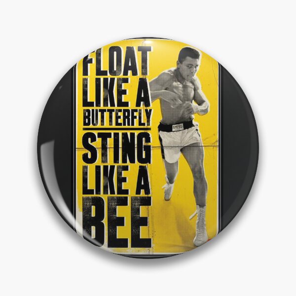 Item preview, Muhammad Ali Float Like A Butterfly Sting Like A Bee Classic designed and sold by bosqueraau.
