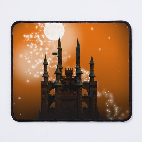 Item preview, Fairy tale castle in the night sky designed and sold by Fashion through the ages.