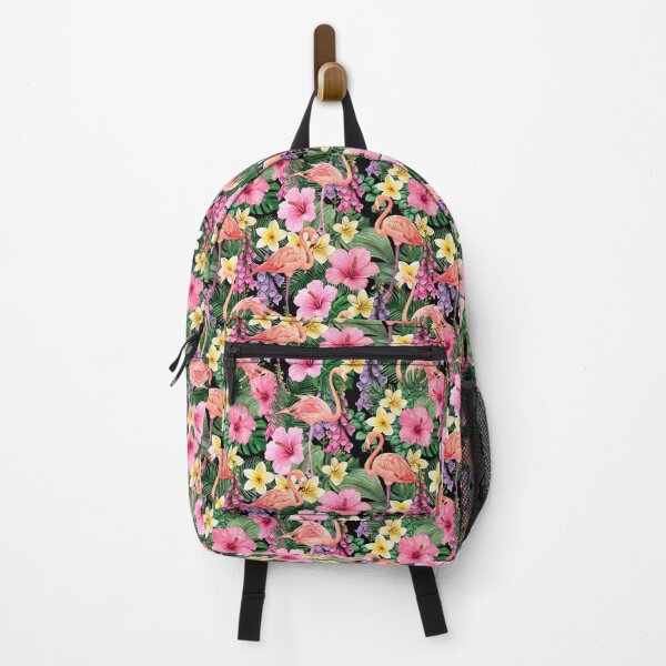 Item preview, Flamingo, flower and leaves designed and sold by Marvs29.