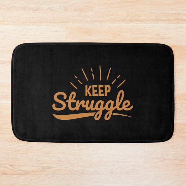 Item preview, Keep Struggle Always Think To Be Positive Aspire To Inspire Before The Expire Funny Saying Happy Life Apparel Essential Motivation Inspiration Joy Mood designed and sold by DesignByHeartUK.
