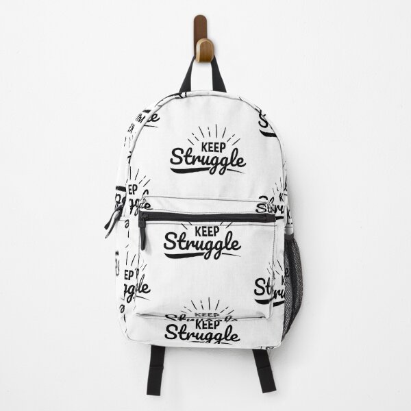 Item preview, Keep Struggle Always Think To Be Positive Aspire To Inspire Before The Expire Funny Saying Happy Life Apparel Essential Motivation Inspiration Joy Mood designed and sold by DesignByHeartUK.