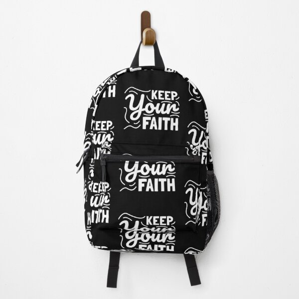 Item preview, Keep Your Faith Always Think To Be Positive Aspire To Inspire Before The Expire Funny Saying Happy Life Apparel Essential Motivation Inspiration Joy Mood designed and sold by DesignByHeartUK.