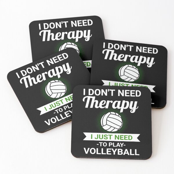 Item preview, I Don't Need Therapy I Need To Play Volleyball Player Gift Sticker designed and sold by gloria1os.