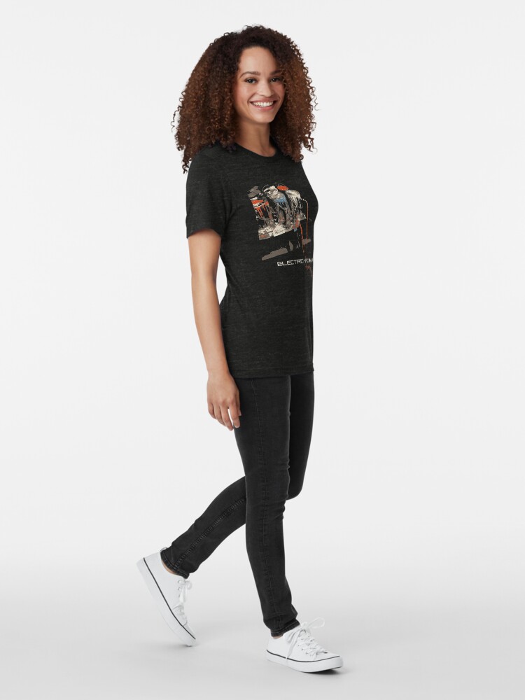 T-shirt chiné ''EA@SAT2017-01' : autre vue