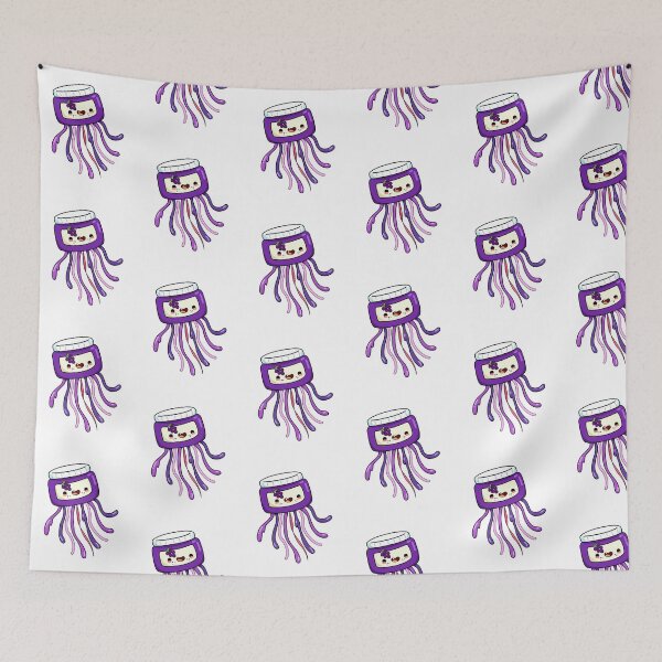 Item preview, Kawaii Grape Jelly-fish designed and sold by kawaiilife.