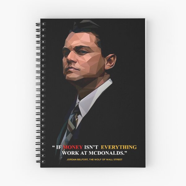 Item preview, Wolf of Wall Street Jordan Belfort Poster designed and sold by Michael Scarn.