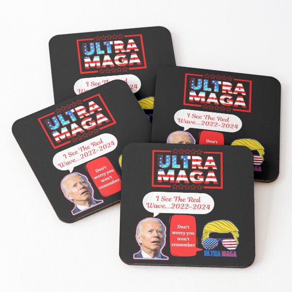 Item preview, Joe Biden Confused Red Wave 2022 designed and sold by WoodburyLake.