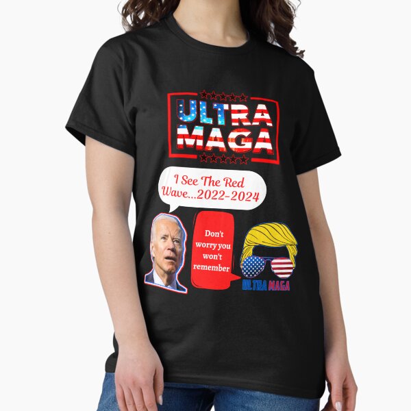 Item preview, Joe Biden verwirrte Rote Welle 2022 designed and sold by WoodburyLake.