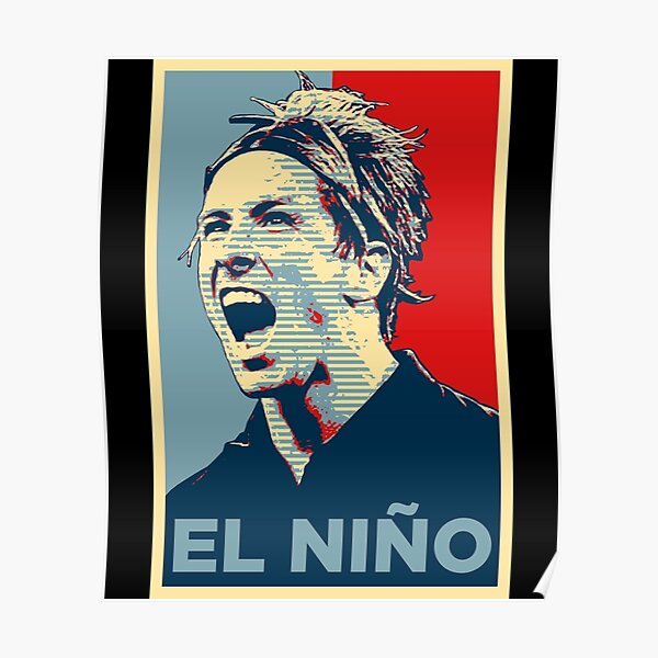 61x91,5 cm Atletico Madrid Fußball Sport Poster Fernando Torres 17/18 
