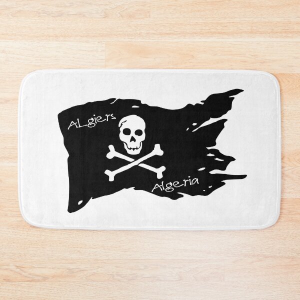 Artikelvorschau, Piratenflagge Algier Algerien - Piratengesellschaft entworfen und verkauft von WhereIsTravis.