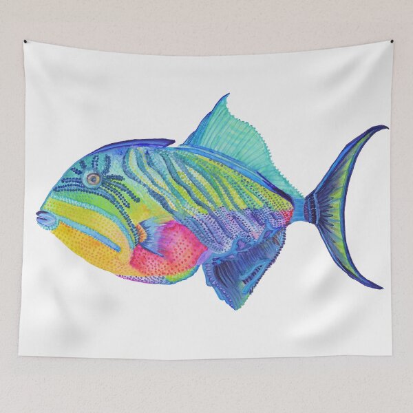Item preview, Parrot Fish designed and sold by 3willows.