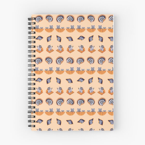 Artikelvorschau, Peeking Raccoons Pattern Edition - Beige entworfen und verkauft von BlissDrizzle.
