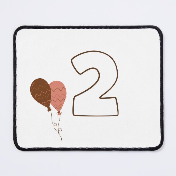 Item preview, 2nd Birthday with Balloons designed and sold by UnicornTrinity.