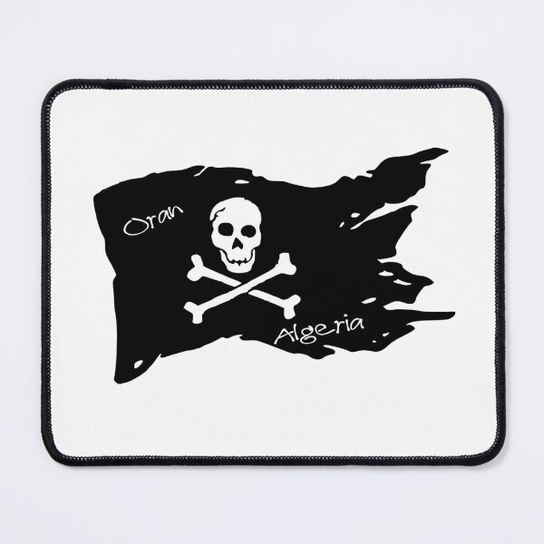 Item preview, Pirate Flag Oran Algeria - Pirate society designed and sold by WhereIsTravis.
