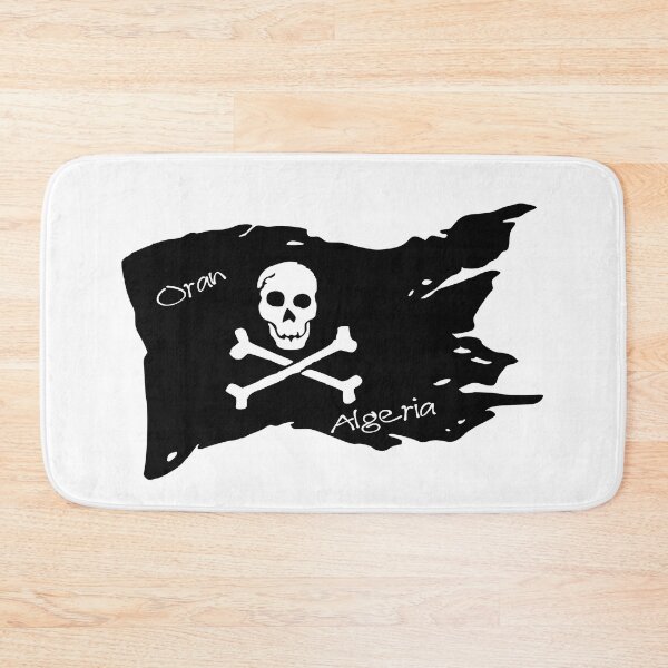 Item preview, Pirate Flag Oran Algeria - Pirate society designed and sold by WhereIsTravis.