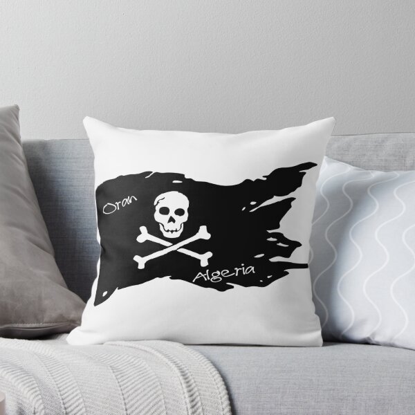 Artikelvorschau, Piratenflagge Oran Algerien - Piratengesellschaft entworfen und verkauft von WhereIsTravis.