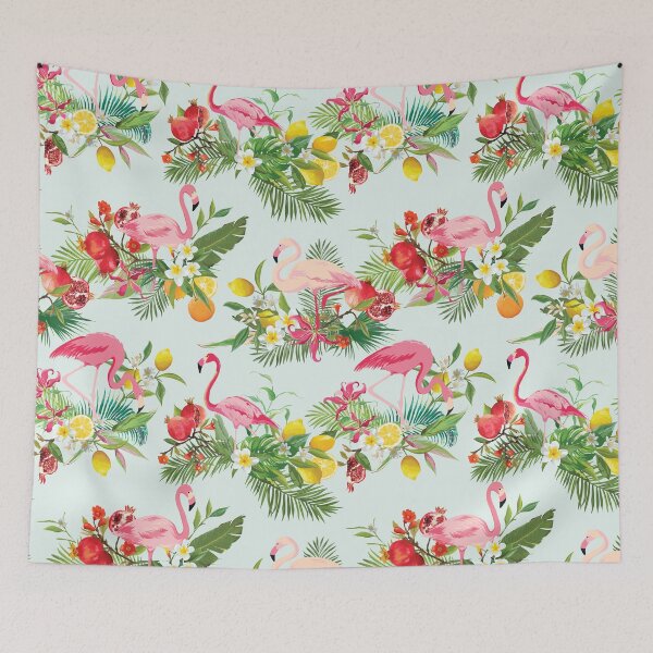 Item preview, Flamingo, flower and fruit designed and sold by Marvs29.