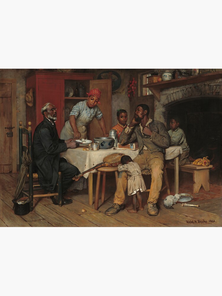 A Pastoral Visit Oil Painting by Richard Norris Brooke by podartist