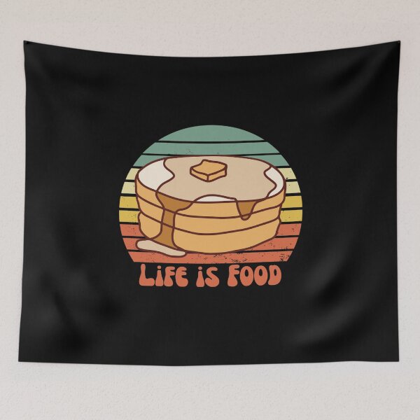 Item preview, Life Is Food | Pancakes designed and sold by SpeakLifeHQ.
