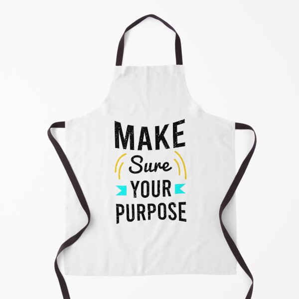 Item preview, Make Sure Your Purpose Always Think To Be Positive Aspire To Inspire Before The Expire Funny Saying Happy Life Apparel Essential Motivation Inspiration Joy Mood designed and sold by DesignByHeartUK.