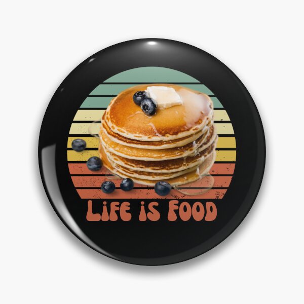 Item preview, Life Is Food | Pancakes designed and sold by SpeakLifeHQ.