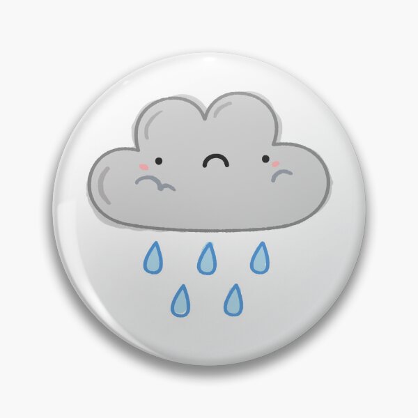 Item preview, Kawaii Raincloud designed and sold by kawaiilife.