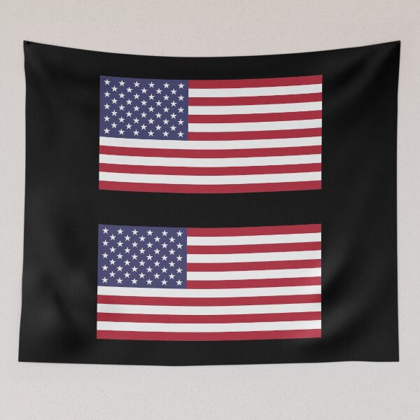 Item preview, USA Flag ×2 Sticker designed and sold by MissouriBoyer.