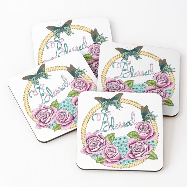 Item preview, Blessed - Roses And Hydrangea Art designed and sold by Ayesha Saleem.